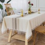 رومیزی طرح گندم