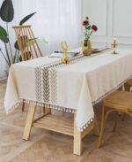 رومیزی طرح گندم