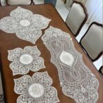 رومیزی طرح جاسمین